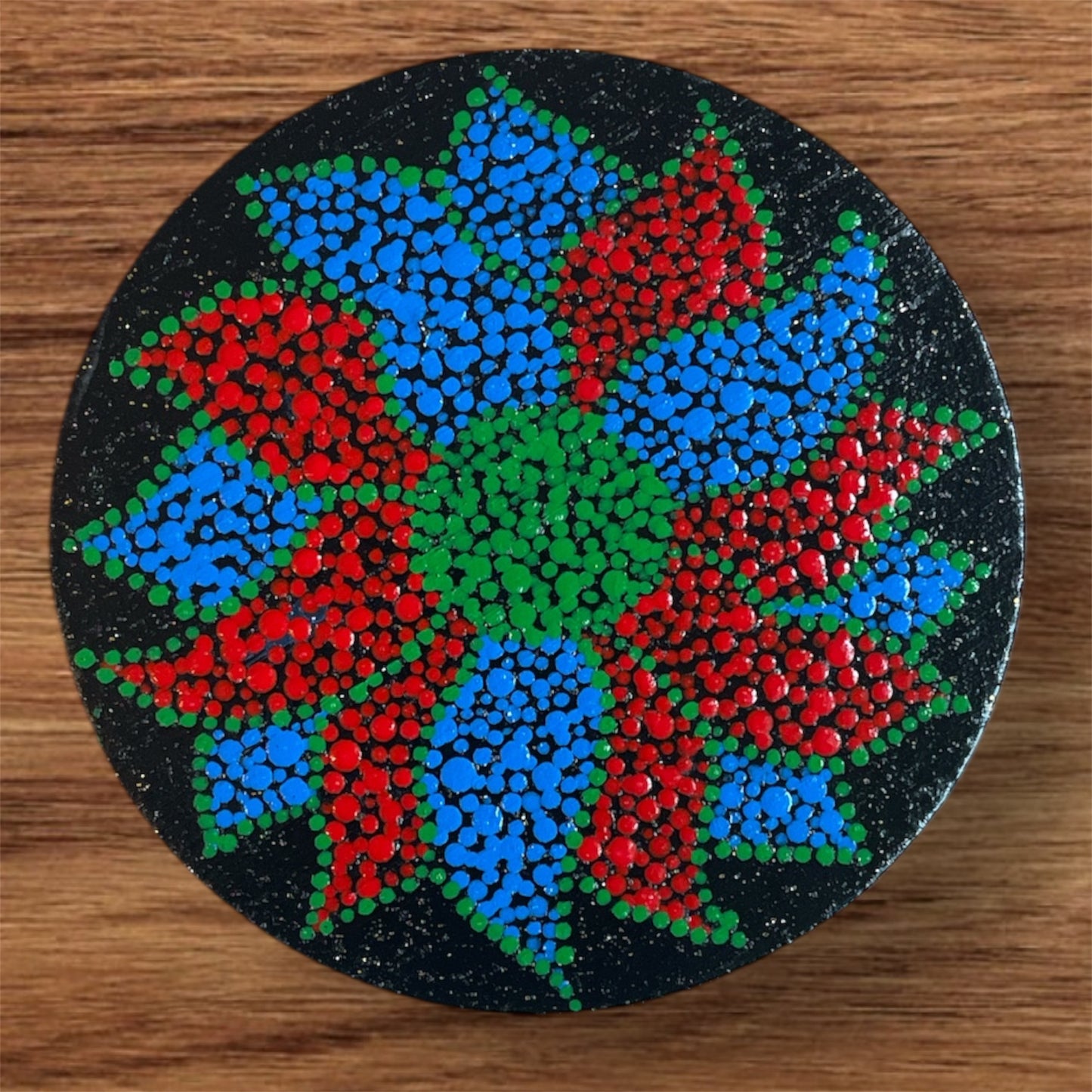 Single Drinks Coasters Hand Painted | Coffee Cold Drinks Holder