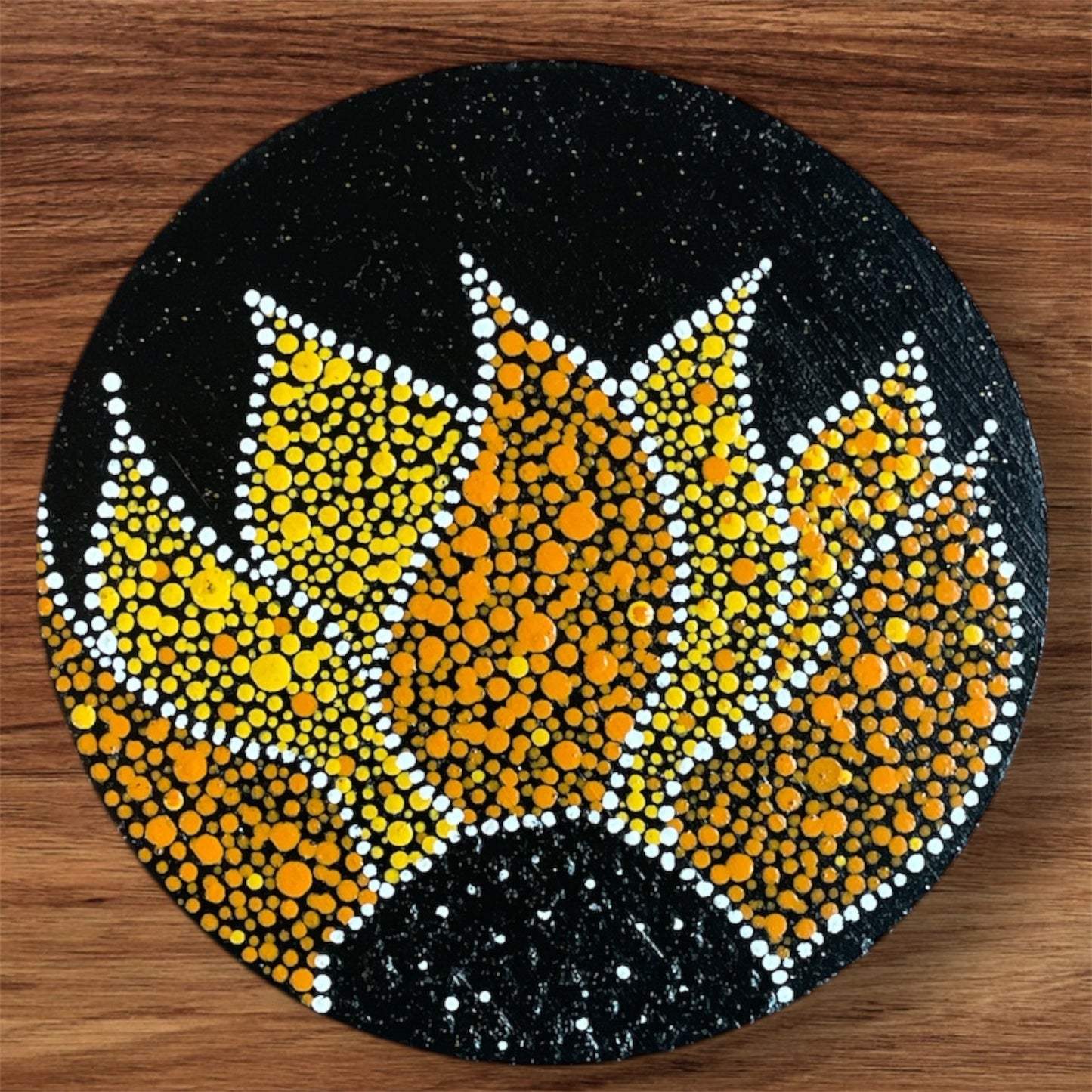 Single Drinks Coasters Hand Painted | Coffee Cold Drinks Holder