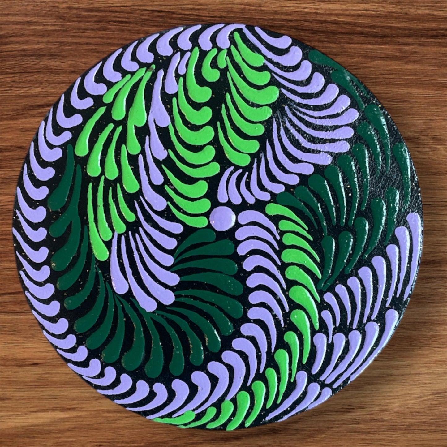 Single Drinks Coasters Hand Painted | Coffee Cold Drinks Holder