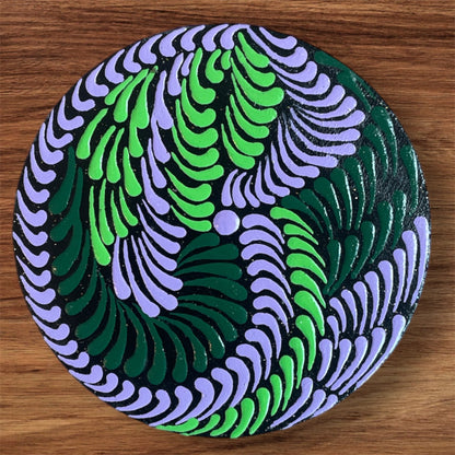 Single Drinks Coasters Hand Painted | Coffee Cold Drinks Holder