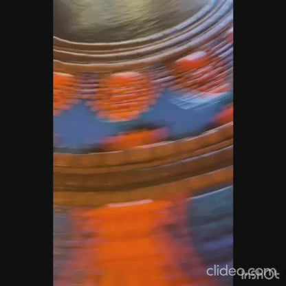 Lazy Susan Mandala Inspired Design Dining Room centerpiece