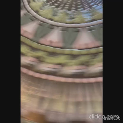 Lazy Susan Mandala Design Dining Room centerpiece Rotating Tray Decor