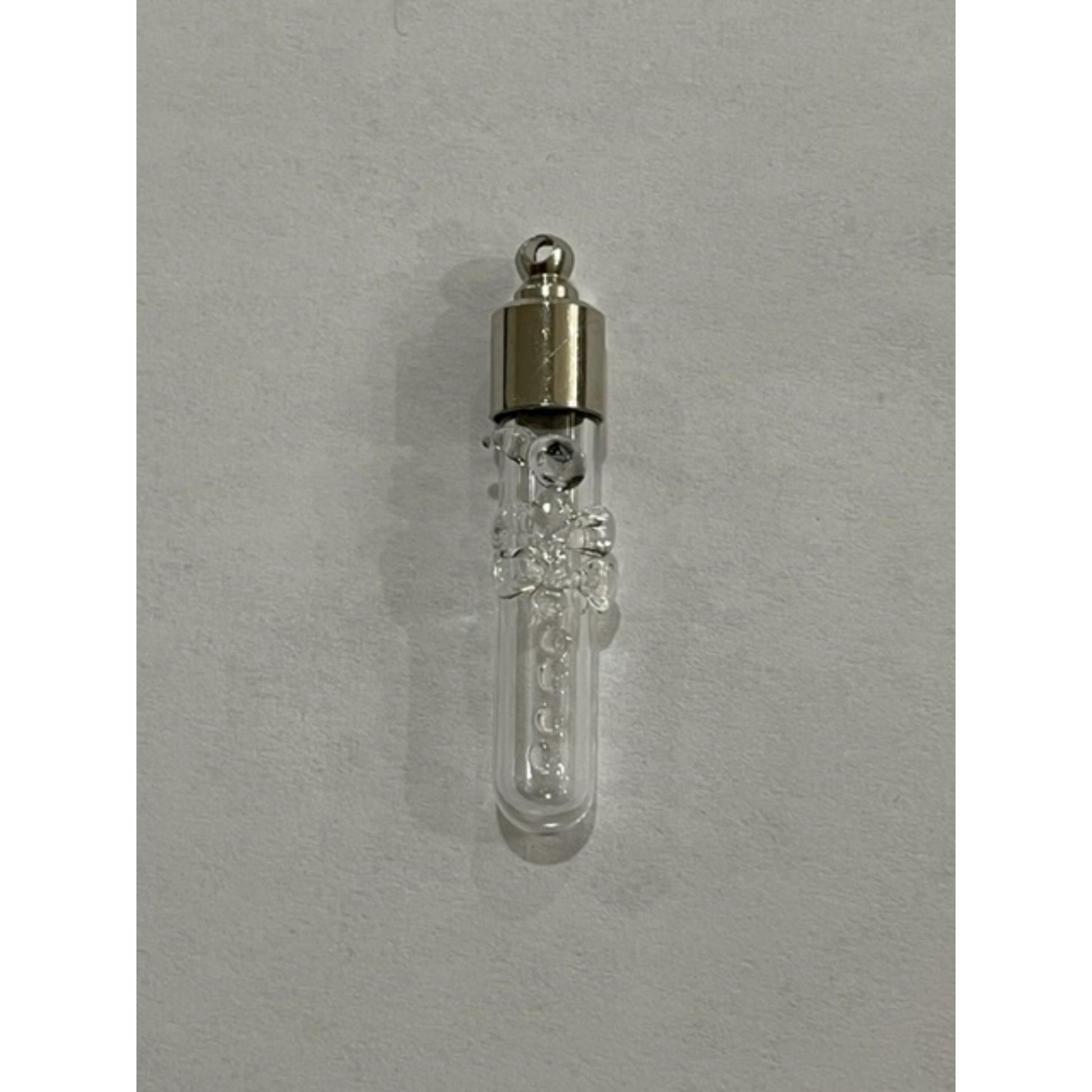 Writing on Rice Jewelry Glass Clear Dragonfly Necklace - East West Art Creations