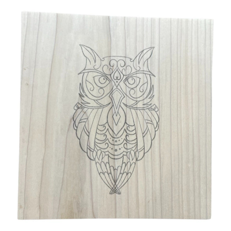 Transfer Paper for Wood Burning Pyrography or Craft Projects. Printable Paper 8.5" x 11" Size No Carbon Paper Needed Print Directly - East West Art Creations