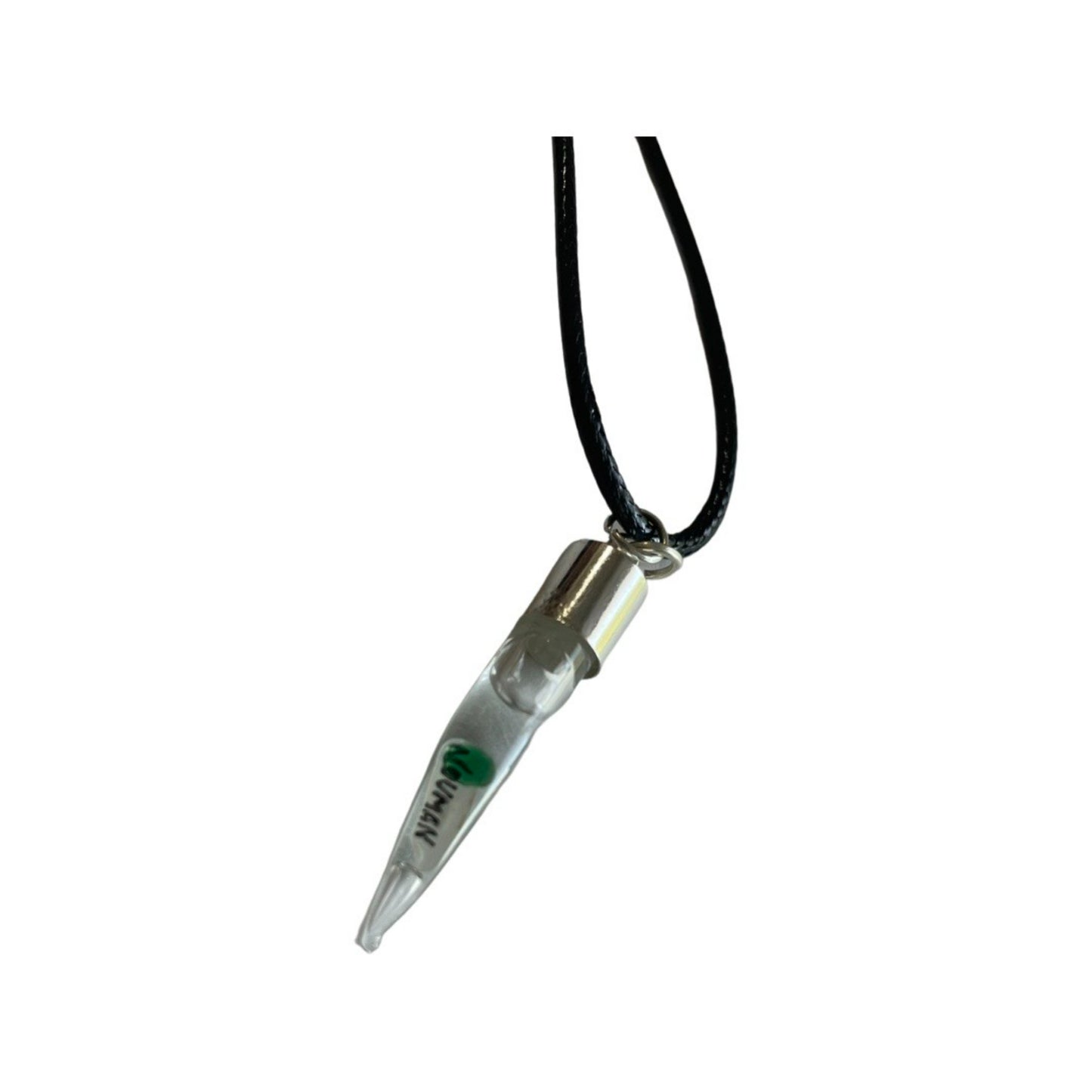 Writing on Rice Jewelry Glass Tooth Necklace - East West Art Creations