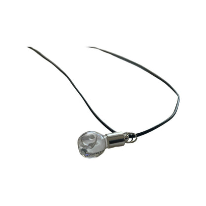 Writing on Rice Jewelry Cube Glass Vial Necklace - East West Art Creations