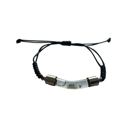 Writing on Rice Jewelry Glass Bracelet - East West Art Creations
